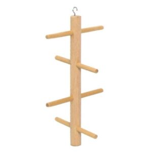 PERCHA VERTICAL MADERA 15X20 CM.H