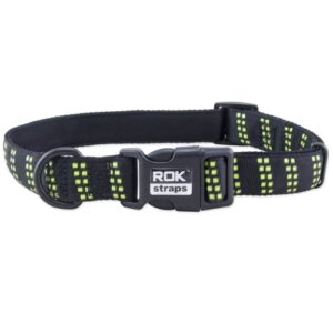 COLLAR ROKSTRAPS 20x330-500mm. Verde **