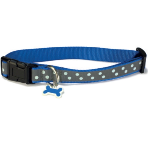 COLLAR GATO REFLECTANTE ROSA 1x15/22cm. - Imagen 2