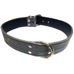 COLLAR PIEL LABRADO 40x700mm. ROJO