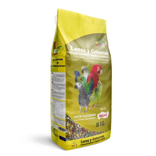 LOROS Y COTORRAS 3 KG. PRODAC - Imagen 3