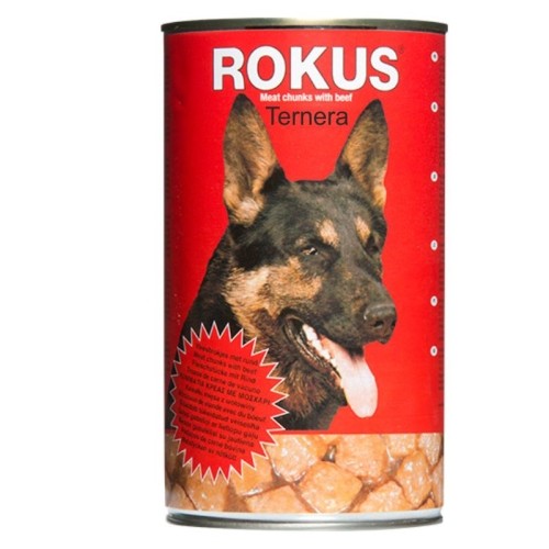 LATA PERROS TERNERA 410gr. Rokus - Imagen 3
