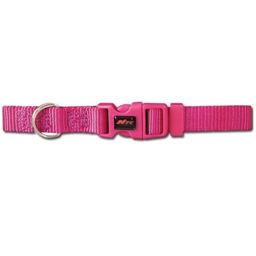 COLLAR NYLON BASICO NEGRO 20-30X1CM - Imagen 2