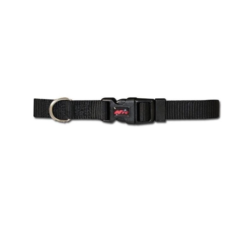 COLLAR NYLON BASICO NEGRO 20-30X1CM - Imagen 3