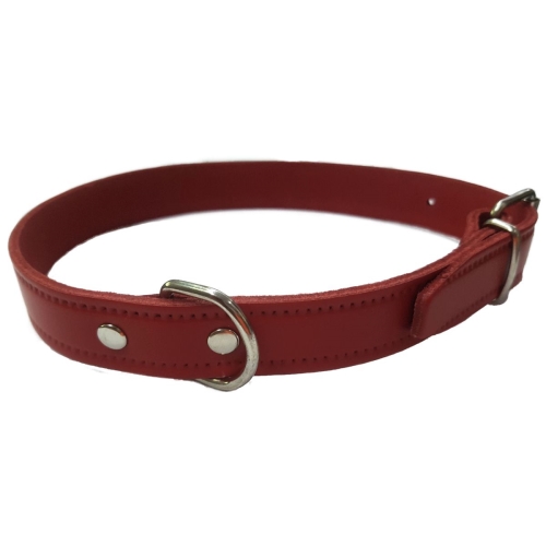 COLLAR CUERO LISO NEGRO 30X1.5CM VMD - Imagen 3