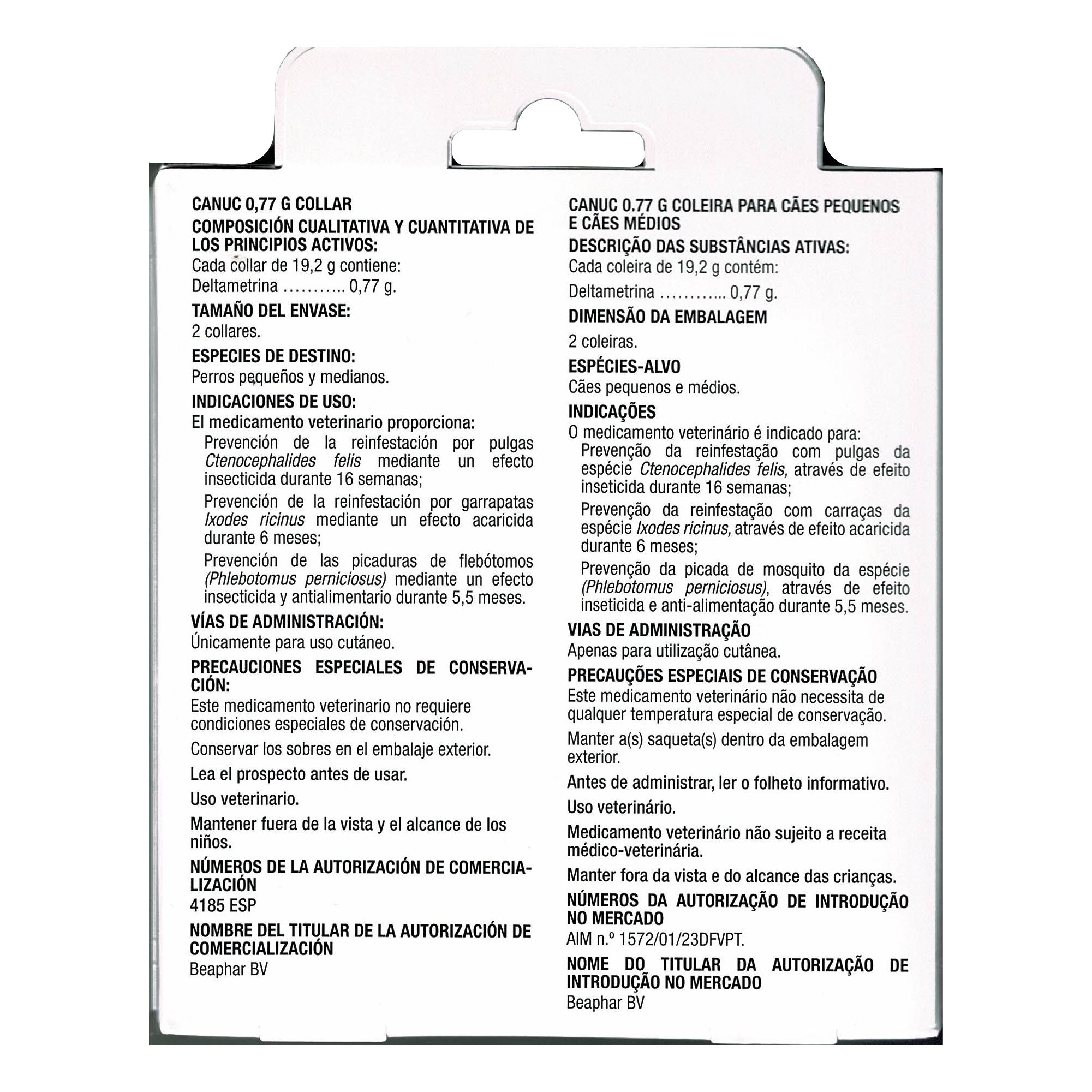CANUC Collar Deltametrina 2 uds.de 65cm. - Imagen 4