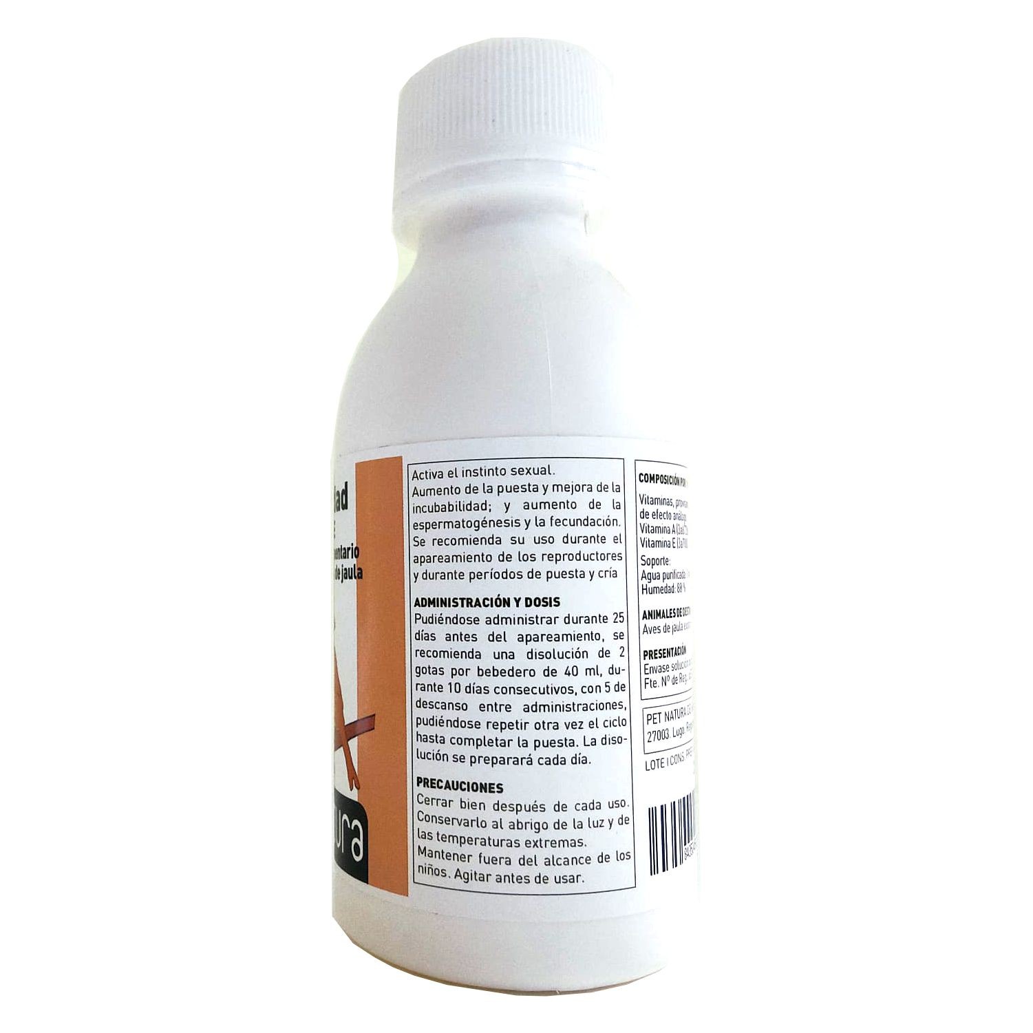 AD3E FERTILIDAD 125 ML. PETNATURA - Imagen 2
