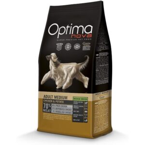 OPTIMA NOVA ADULT MEDIUM/LARGE CHICKEN POTATO 12 KG.