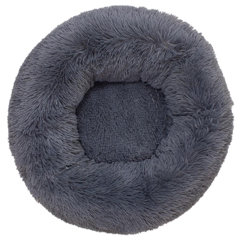 CAMA REDONDA SUAVE GRIS OSCURO 70cm. - Imagen 2