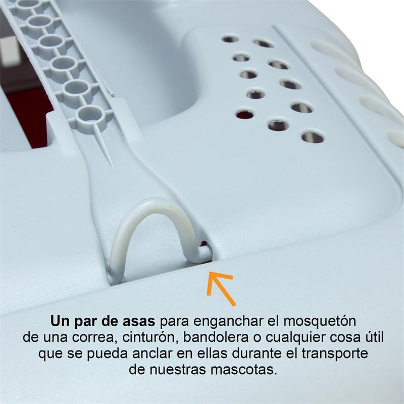 TRANSPORTIN PRATIKO 48 x 31,5 x 43 CM. - Imagen 4
