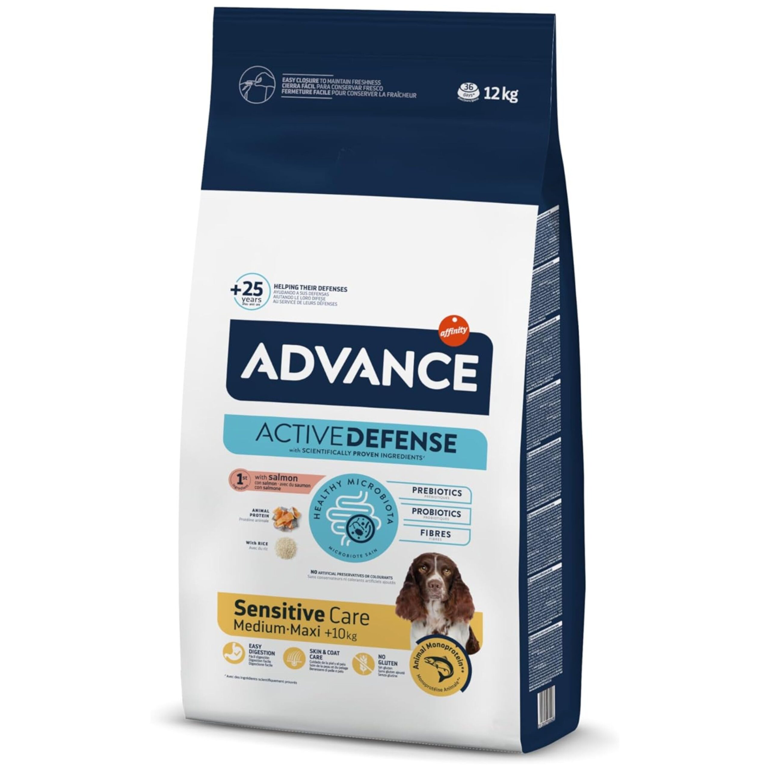 ADVANCE SENSITIVE MEDIUM MAXI S&R 12 KG - Imagen 3