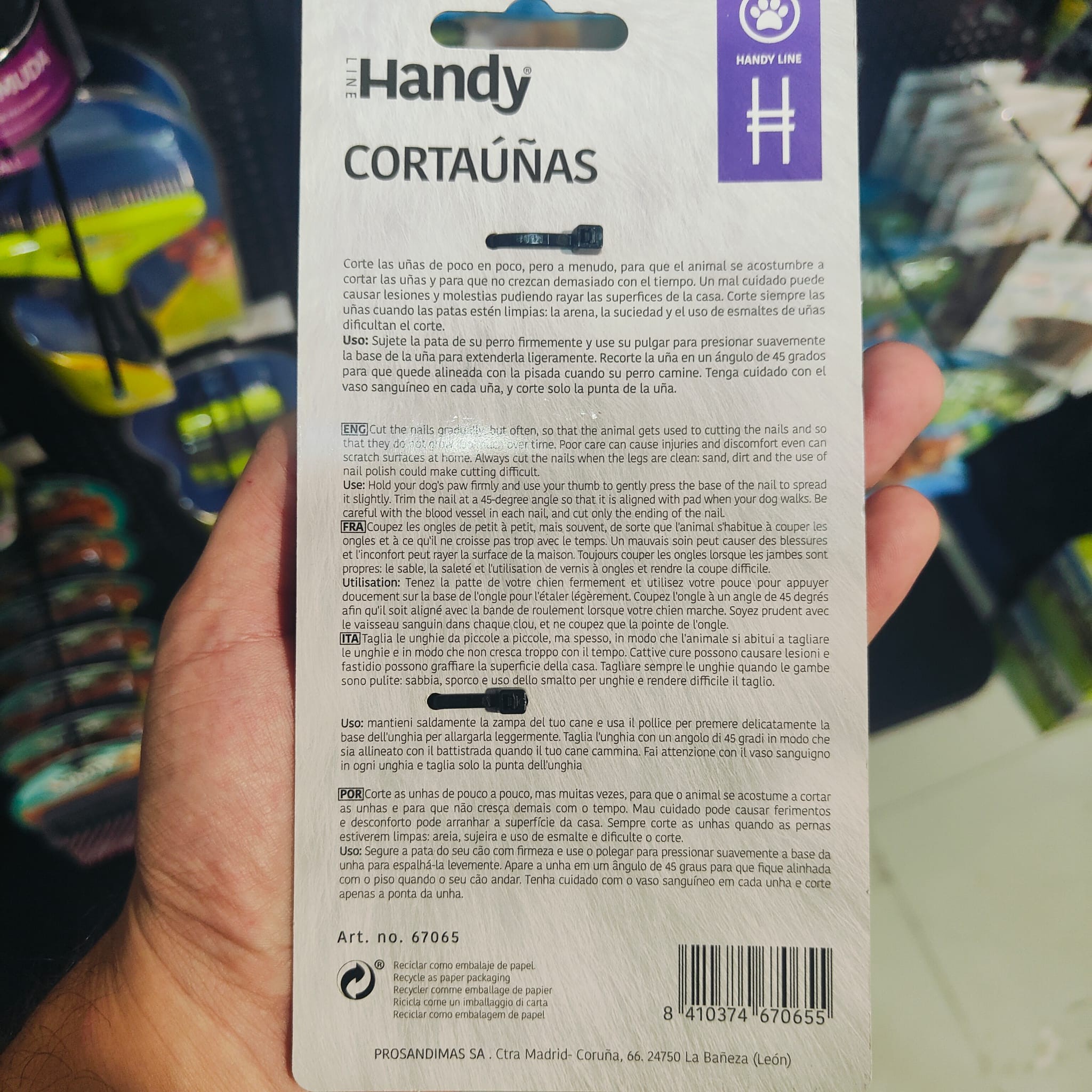 CORTAUÑAS LINEA HANDY - Imagen 2