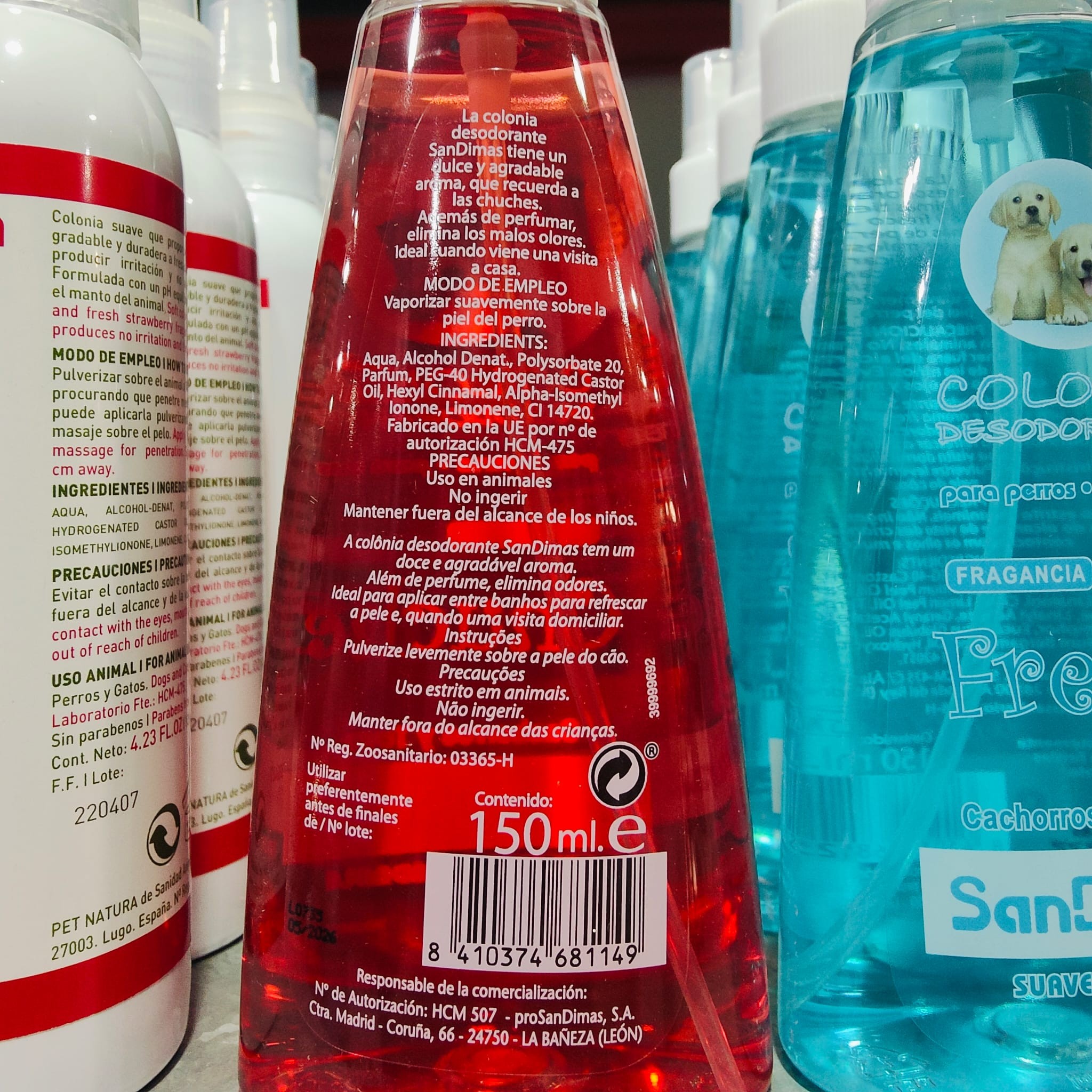 COLONIA CHUCHE ATOMIZADOR 150 ML. SANDIMAS - Imagen 2