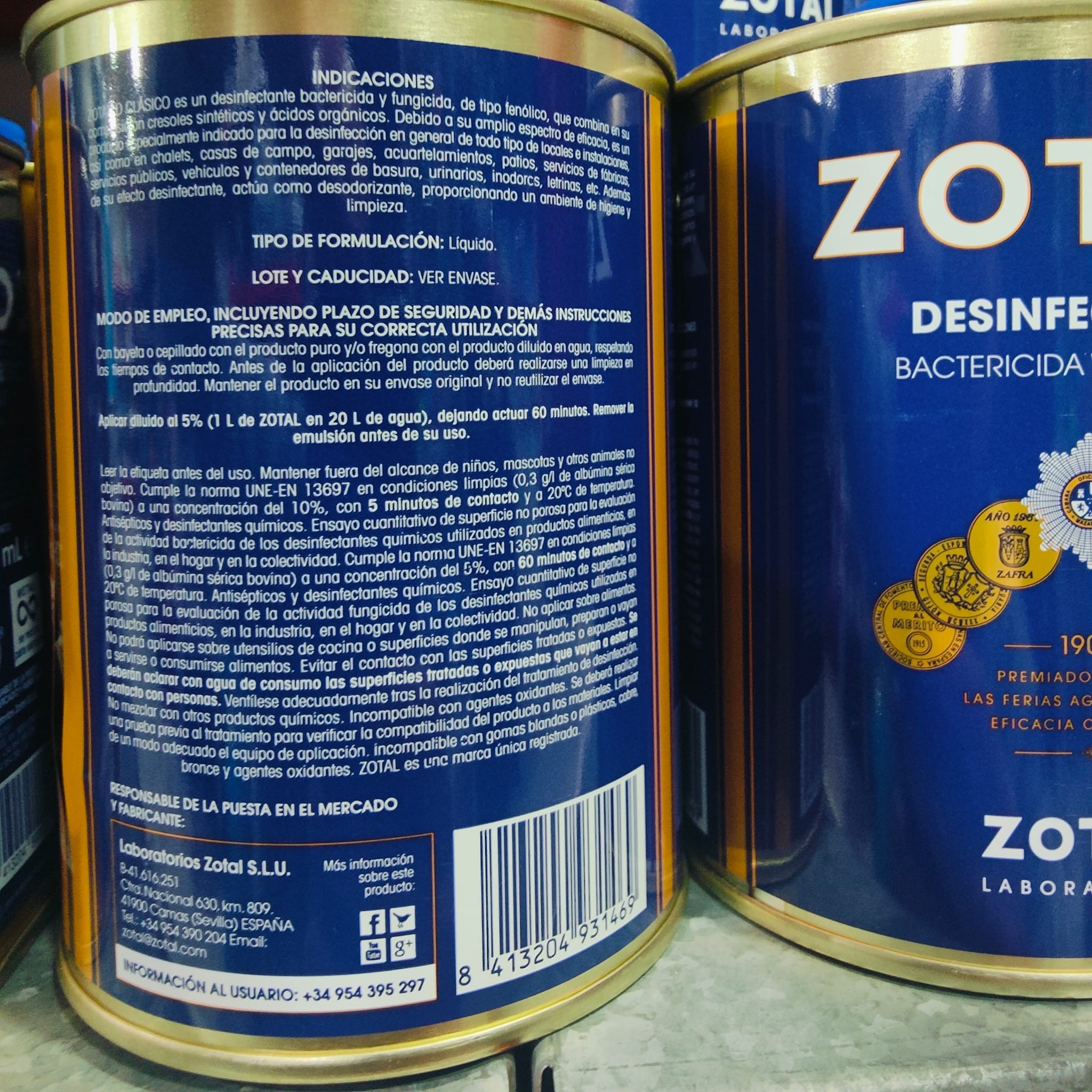 ZOTAL DOMESTICO 1 KG. - Imagen 4