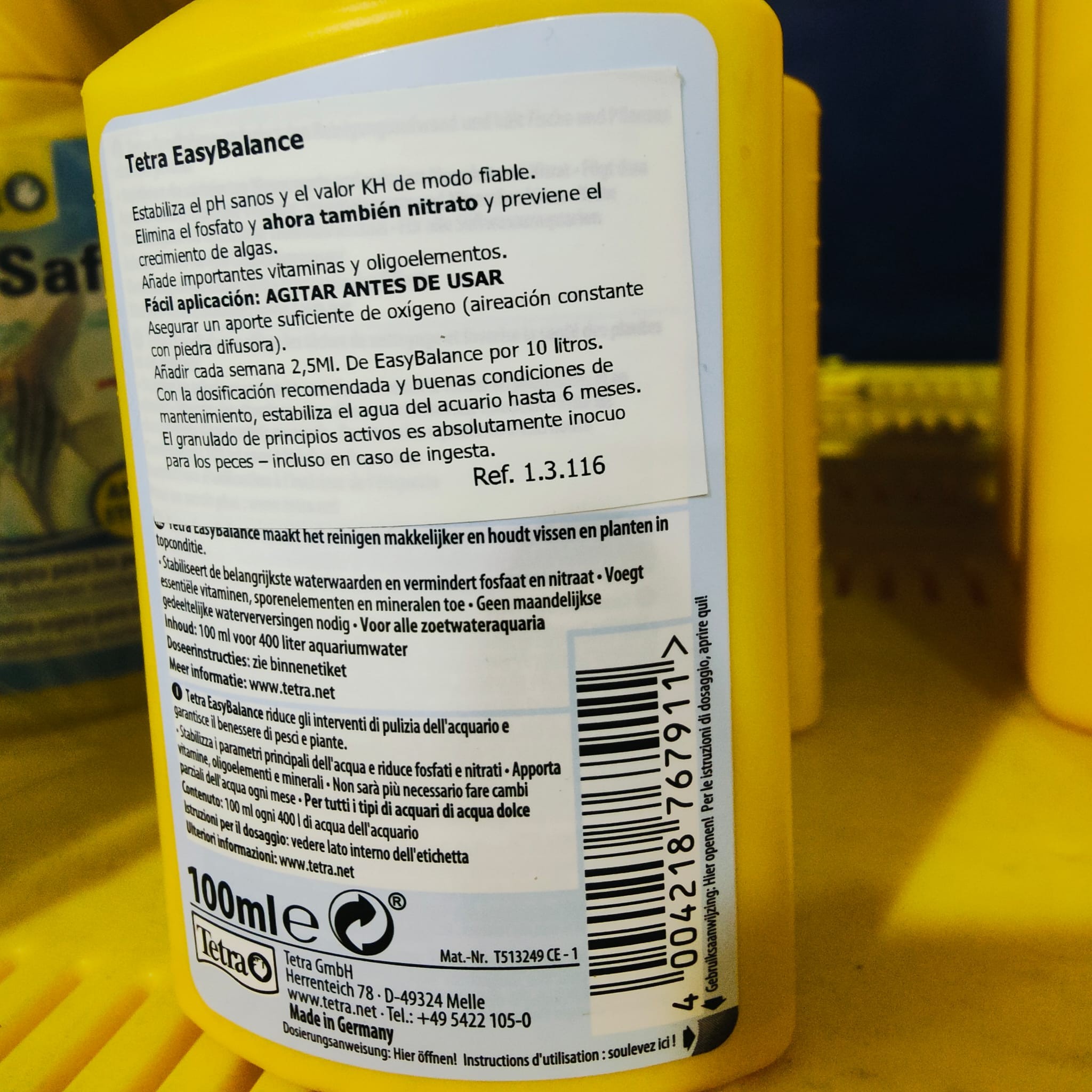 TETRA EASY-BALANCE 100 ML. - Imagen 3