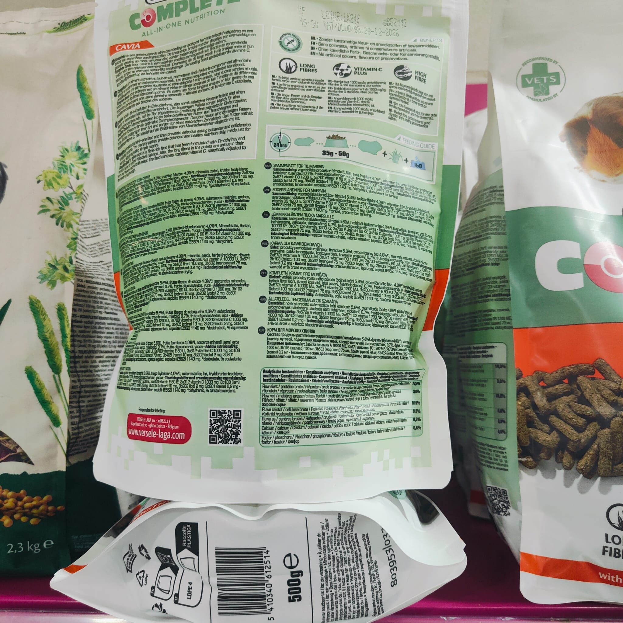 COBAYAS COMPLETE 500 GR. Versele Laga - Imagen 7