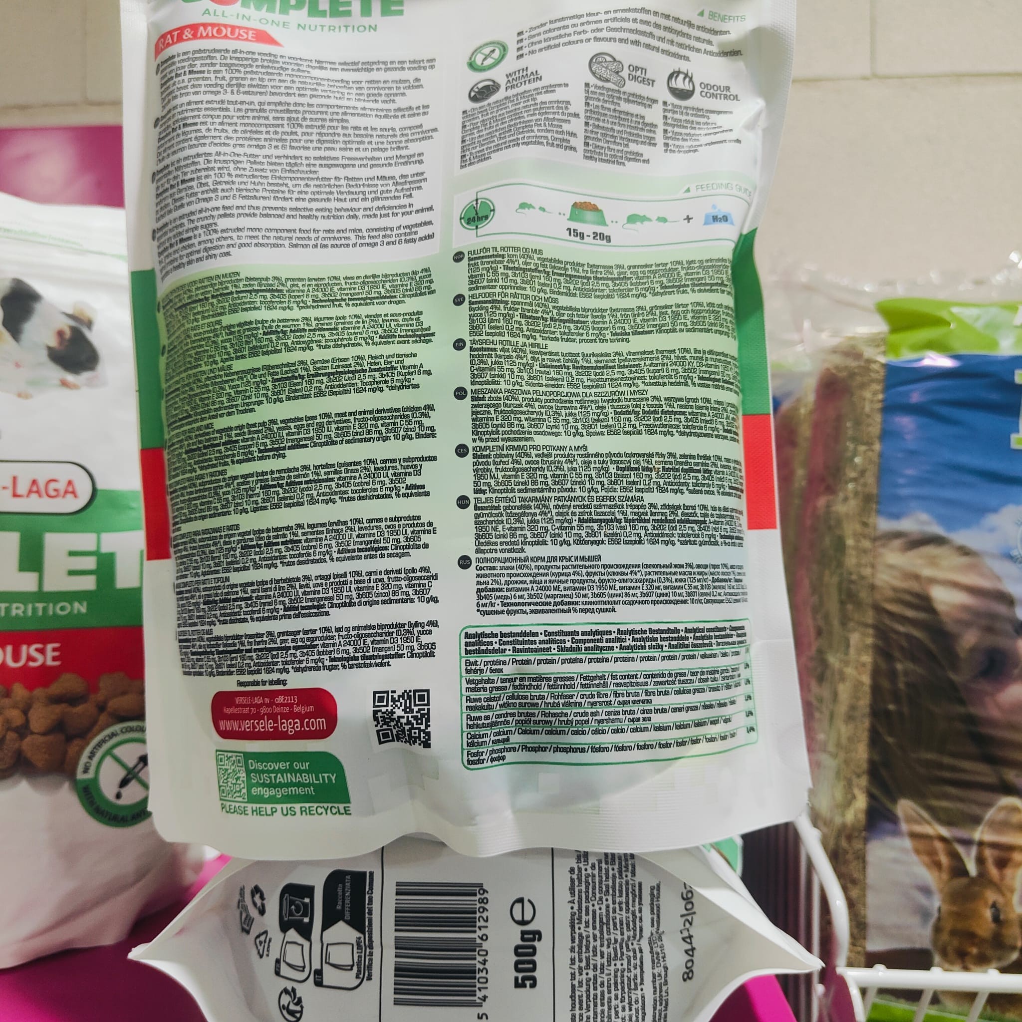 RATAS Y RATONES COMPLET 500 GR. VERSELE-LAGA - Imagen 6