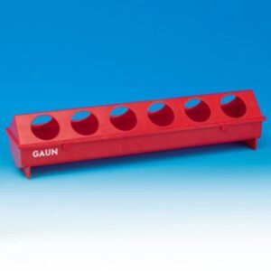 COMEDERO BEBEDERO 50 Cm.12 HUECOS