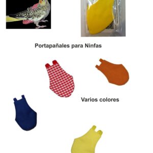 PORTAPAÑALES PARA NINFAS (VARIOS COLORES)