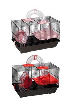 JAULA HAMSTER 938 NEGRA